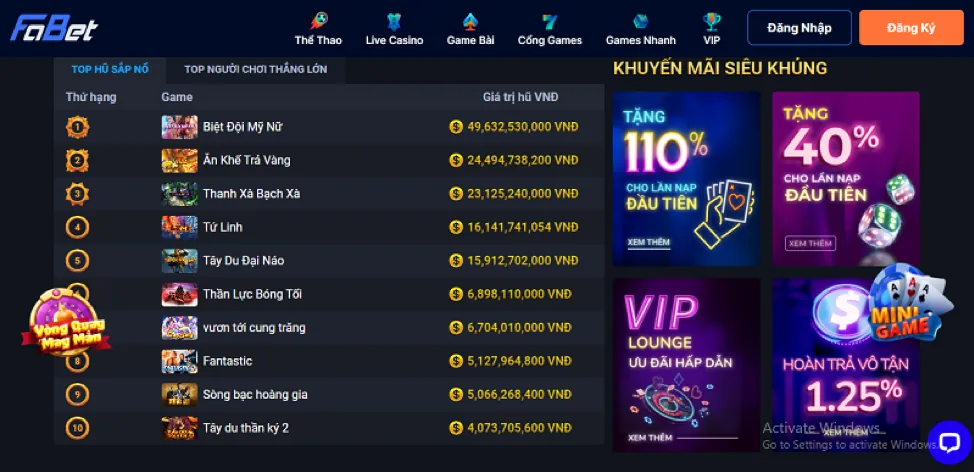 Cá cược Thể Thao 68k